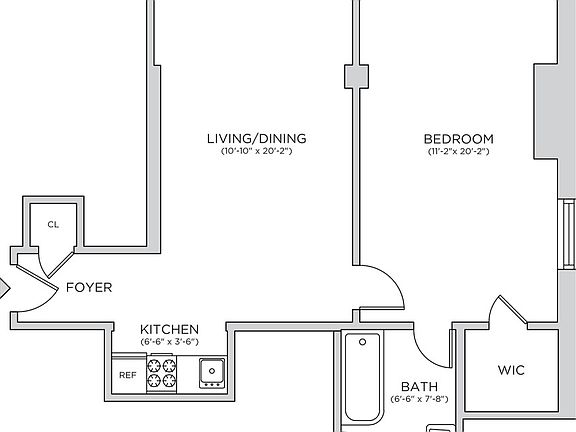 2nd image of 160 W 71st St APT 17E