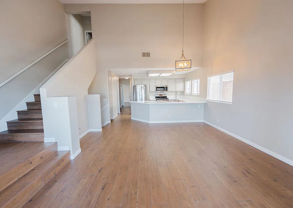 Living Room & Kitchen area