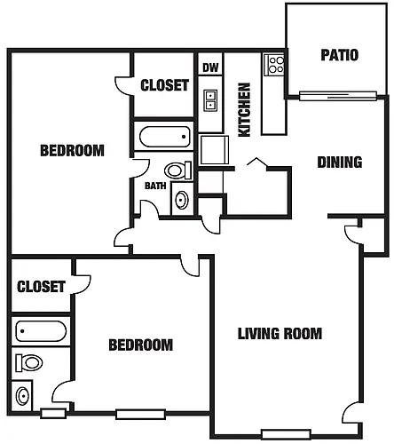 Floor plan Milan