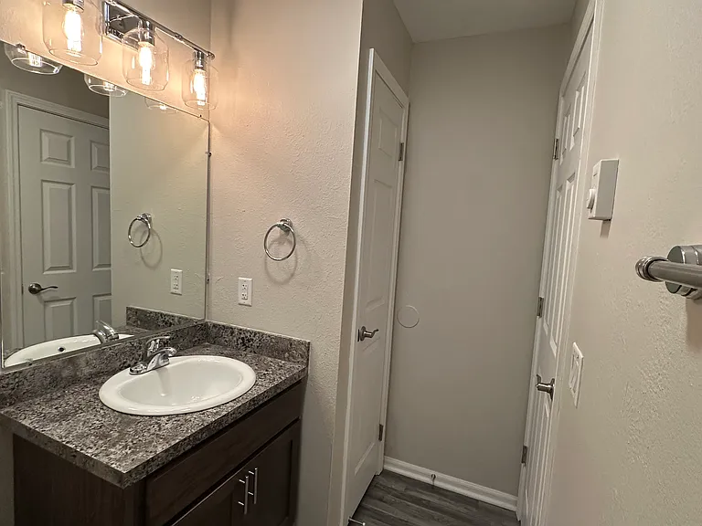 One Bedroom Renovated Bathroom with Linen Closet
