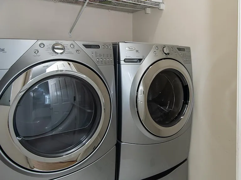 Washer and Dryer are provided