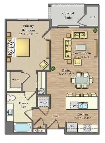Floor plan Canterbury