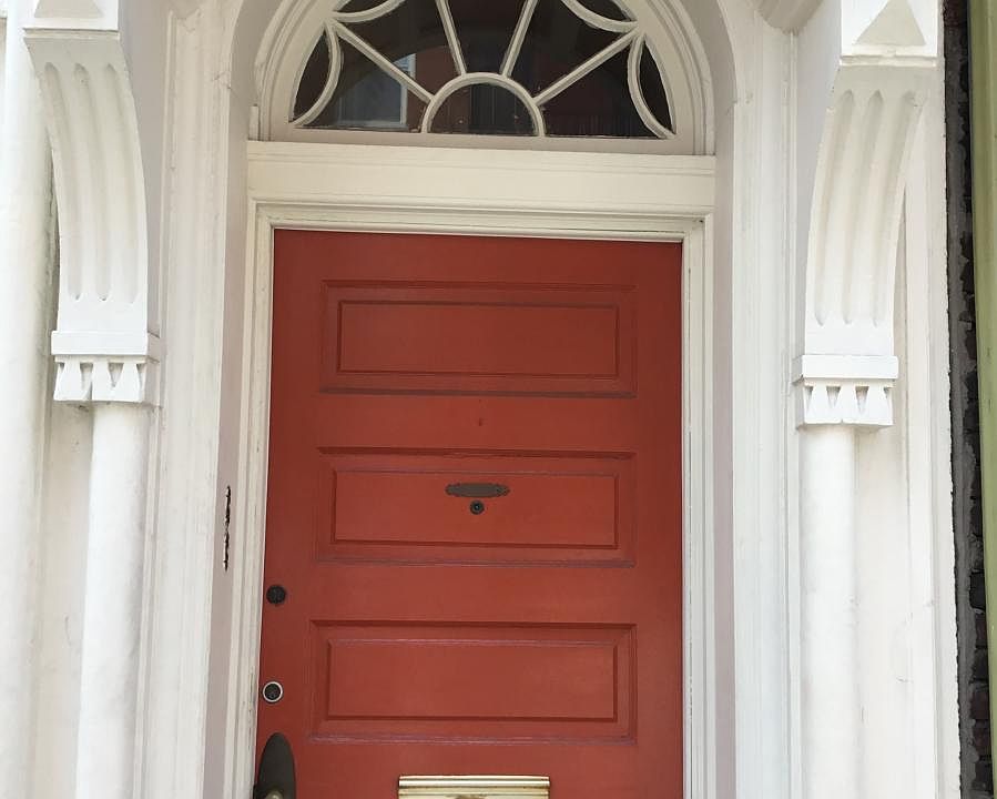 Entrance to unit.