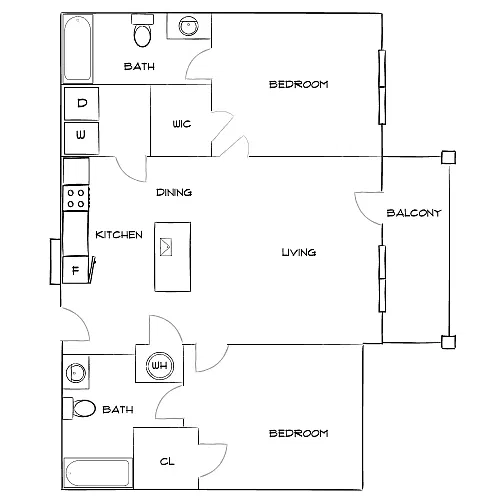 Floor plan Design 2A