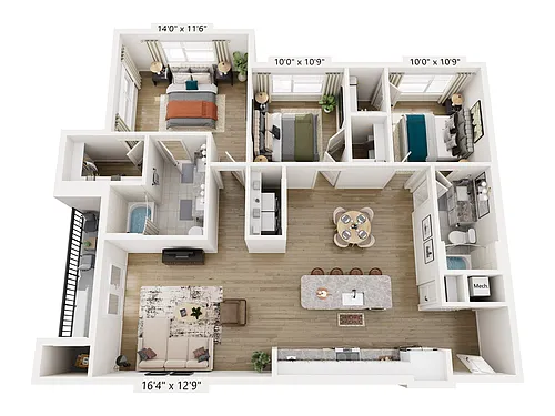 Floor plan C3