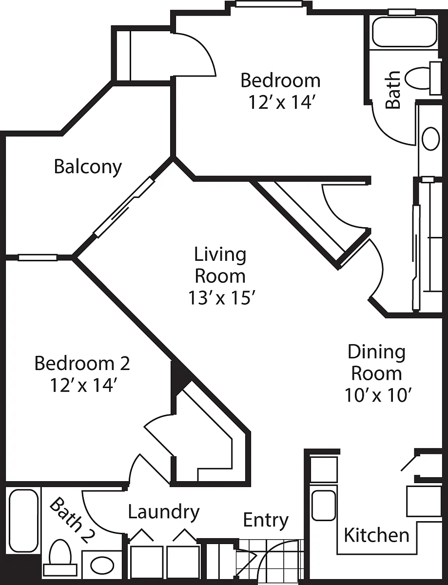 Floor plan Belmont
