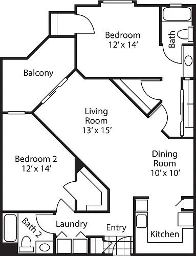 Floor plan Belmont