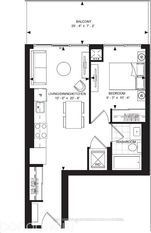 1 bed, $2,200 — Photo 3