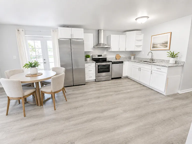 Mother-in-law 2nd kitchen with full walkout and separate entrance. (furniture not included)