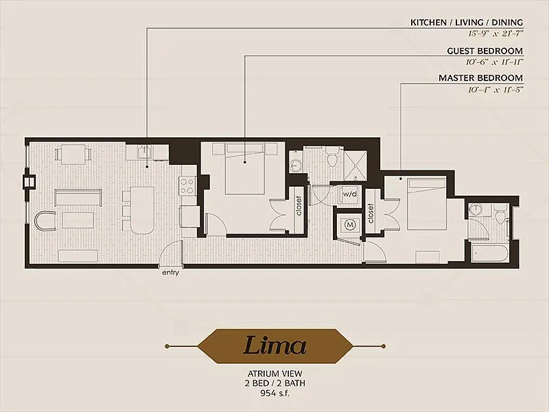 Floor plan Lima