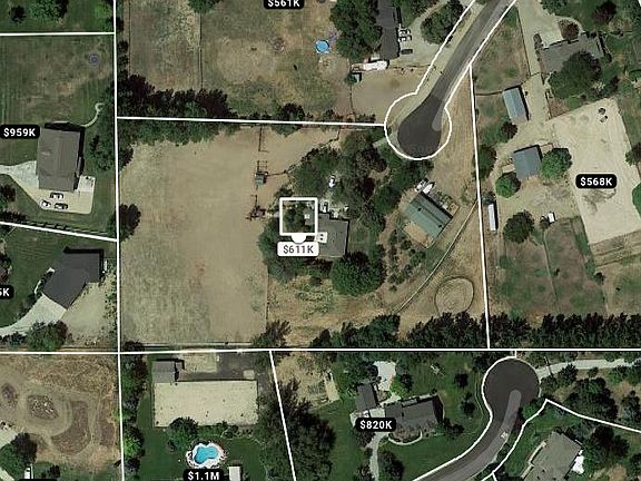 Property lines.