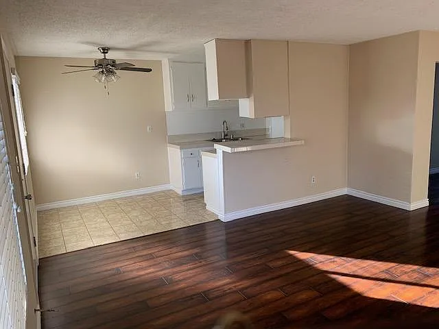 living room and dinette