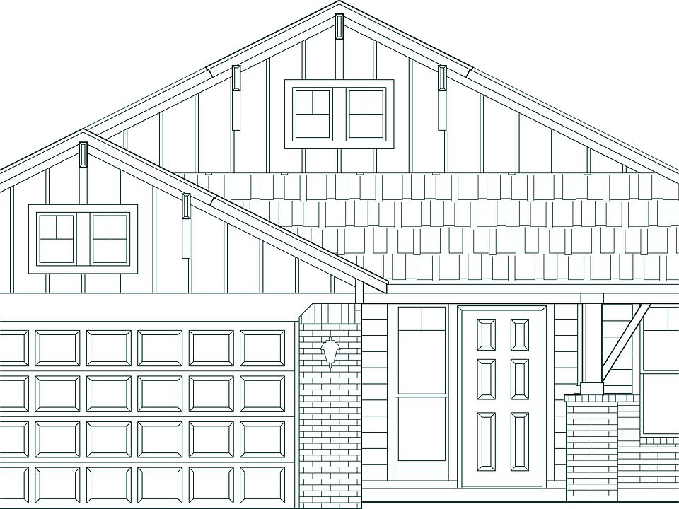 Hudson Mountain Cottage - Elevation A