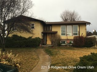 221 S Ridgecrest Dr, Orem, UT 84058