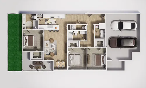 Floor plan C1 Yard