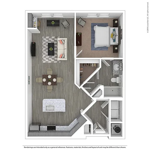 Floor plan A1E