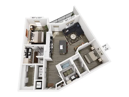 Floor plan B4