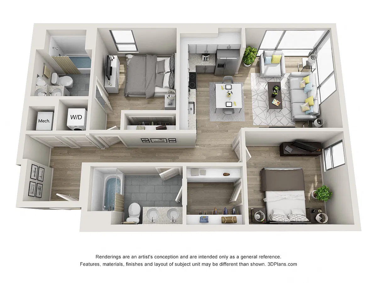 Floor plan The York