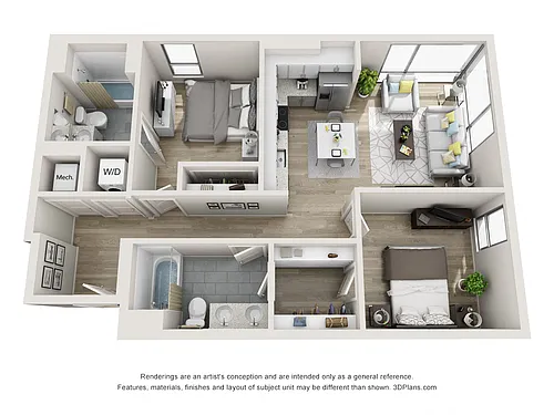 Floor plan The York