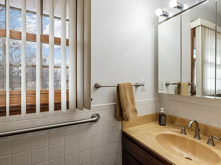 half-bath off laundry room