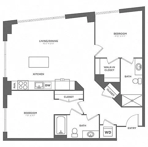 Floor plan B1