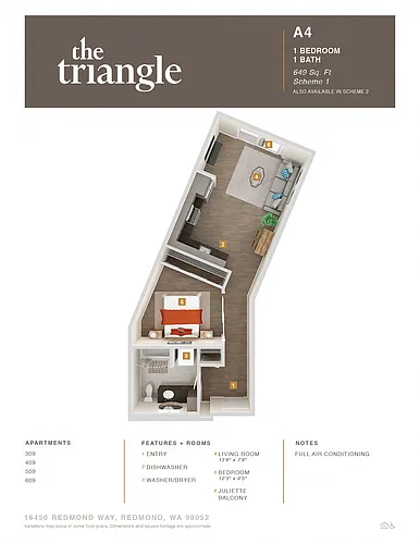 Floor plan A4