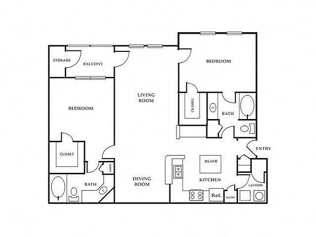 Floor plan B2
