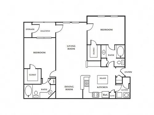Floor plan B2