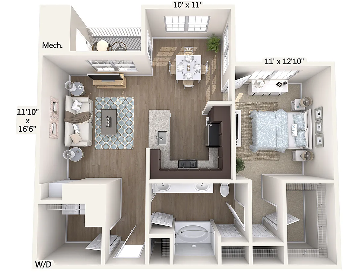 Floor plan A4-E-Floor1