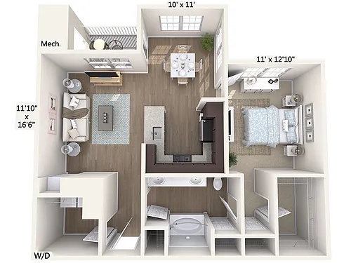 Floor plan A4-E-Floor1