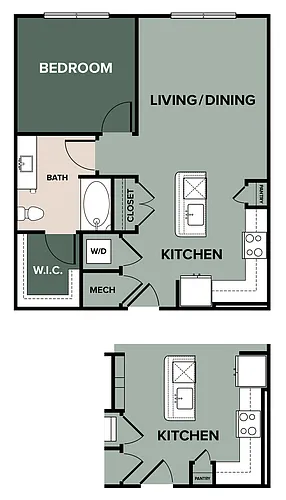 Floor plan A1b