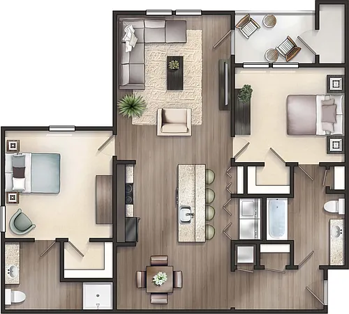 Floor plan B1