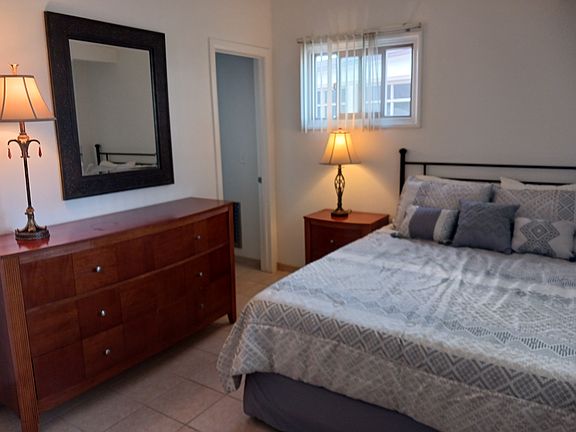Queen sized bedroom