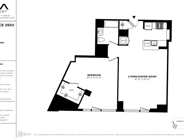 625 W 57th St #2502 — Photo 2