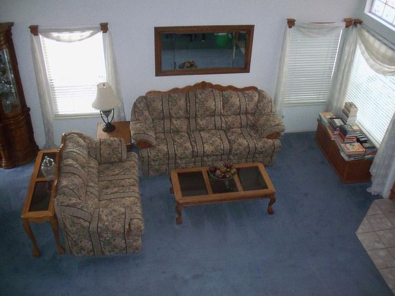 Living room, as seen from 2nd floor