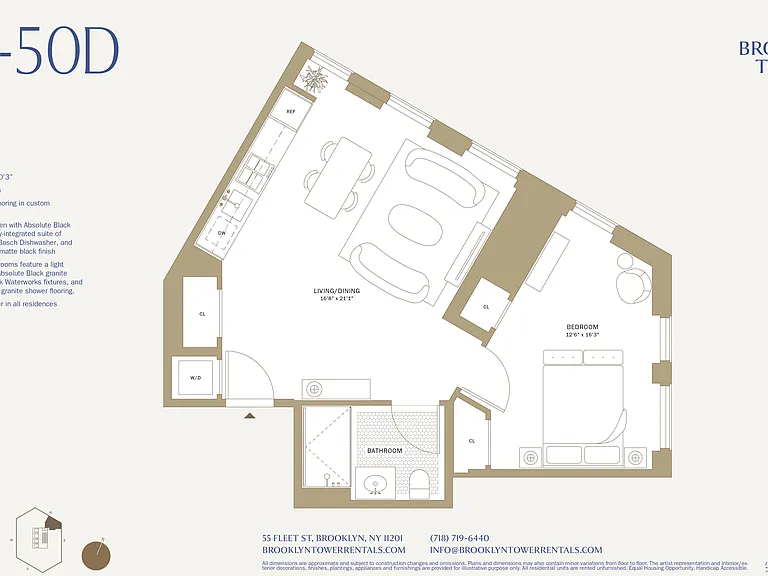 55 Fleet St #42D — Photo 2