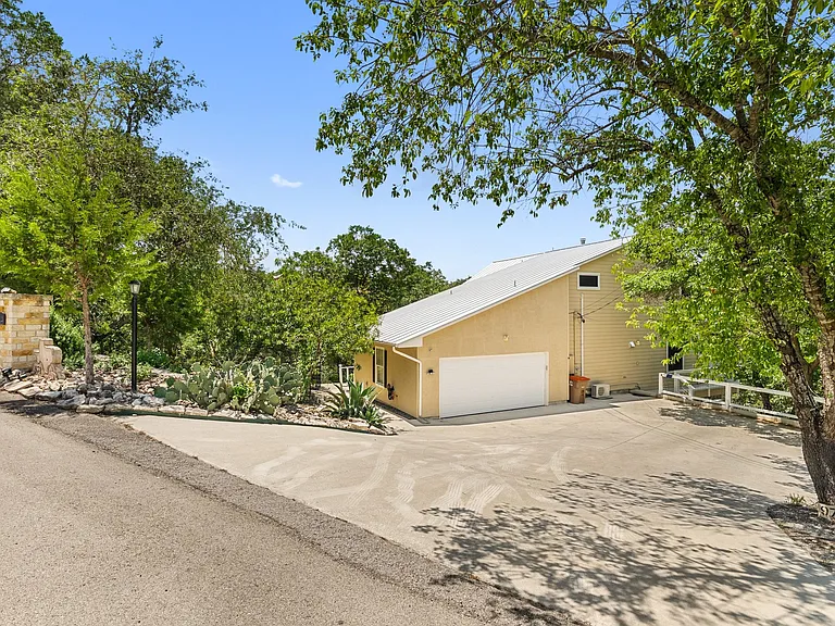 driveway and front entrance
