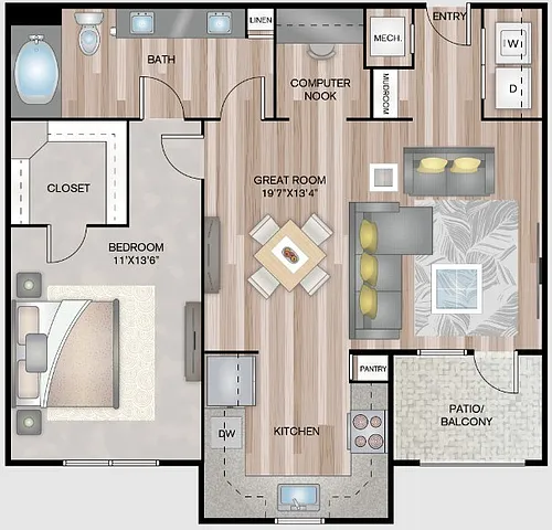 Floor plan A4
