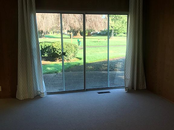 View to the golf course