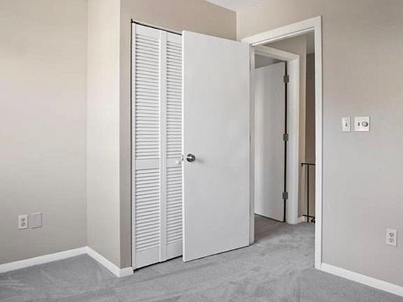 upstairs bedroom, carpet is being taken out and replaced with LVP