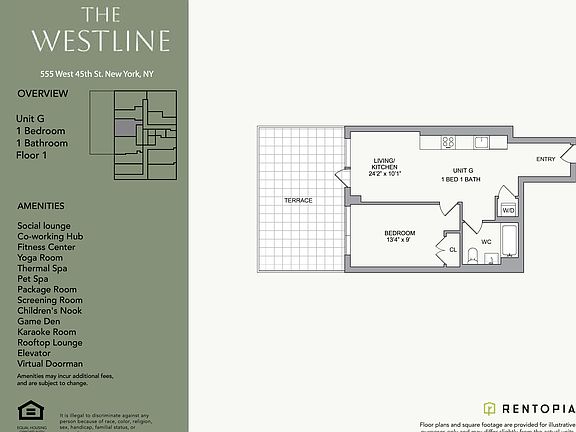 2nd image of 555 W 45th St #1G