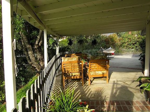 Patio view to the south