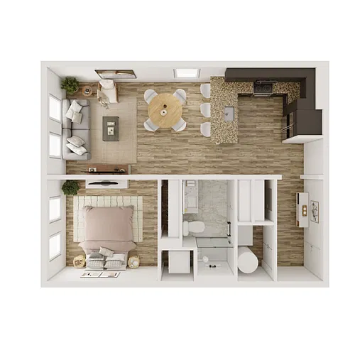 Floor plan Morton K