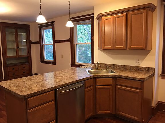 Ample cabinetry