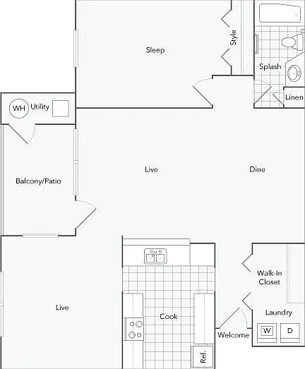 Floorplan 1D Floorplan 1D