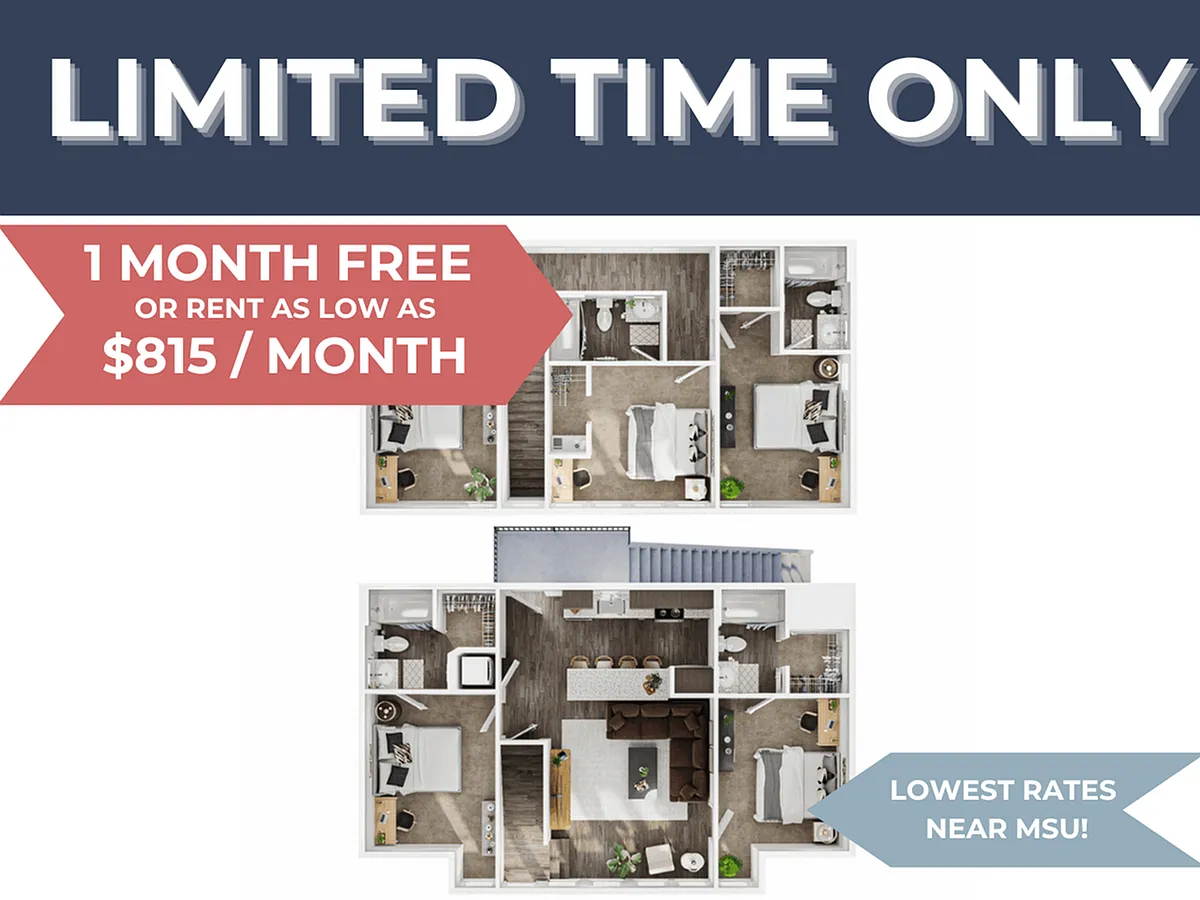 Floor plan 5BR/5BA - Townhome Rancher