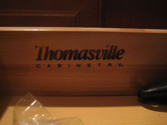 All new high-quality Thomasville cabinets