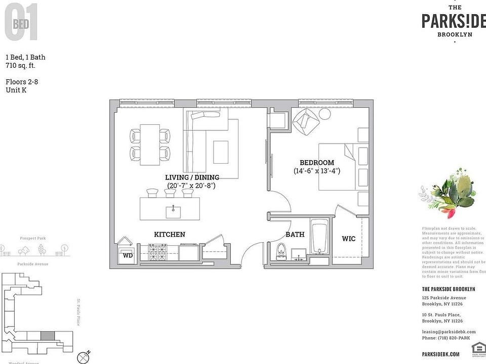 1st image of 125 Parkside Ave APT 5K