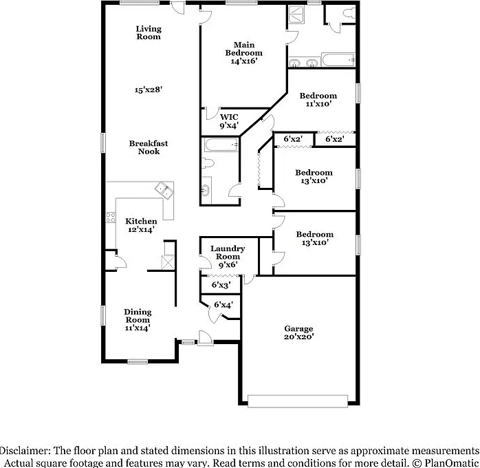 4 bed, 2.0 bath, 2046 sqft, $2,235 — Photo 2