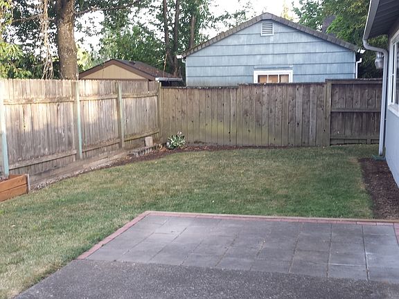 Back patio
